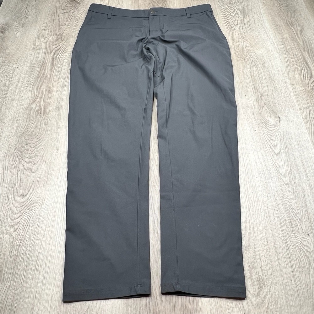 Lululemon Commission Pant Classic 32" Warpstreme Men's Size 38 Gray - Picture 2 of 12